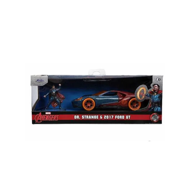 Marvel: Dr. Strange figura és 2017 Ford GT autómodell 1/32 – Simba Toys