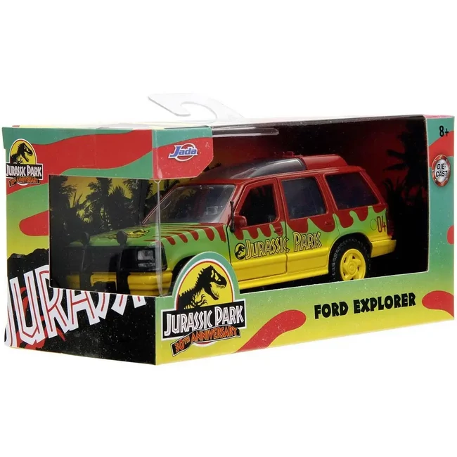 Jurassic World 1993 Ford Explorer 1/32 autó modell – Simba Toys