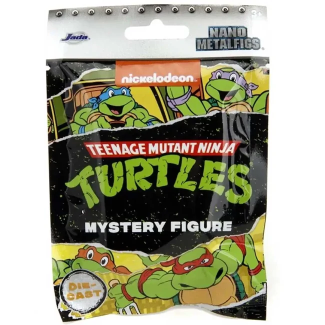 Tini Nindzsa Teknőcök: Prémium fém akciófigura meglepetéscsomag 4 cm 1 db – Jada Toys