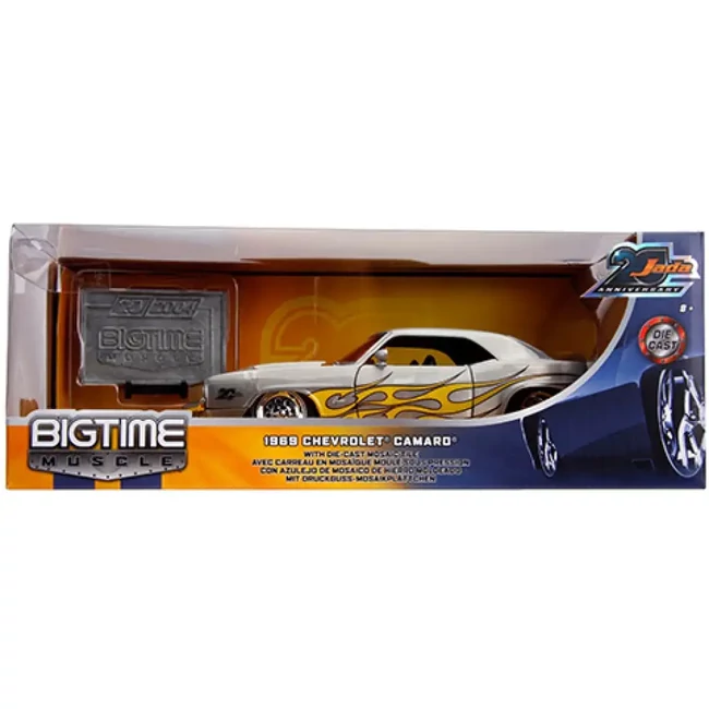 1969 Chevy Camaro fém autómodell 1/24 – Simba Toys
