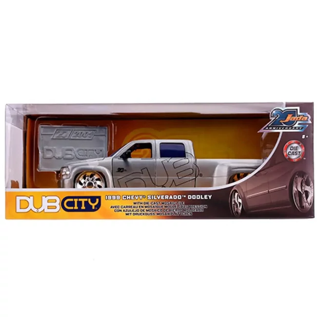1999 Chevy Silverado Dooley fém autómodell 1/24 – Simba Toys