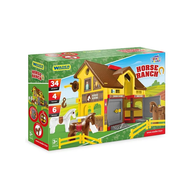 Play House: Lovarda játékszett kiegészítőkkel – Wader