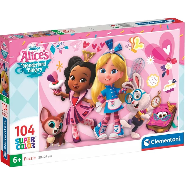 Alice Csodaországban 104 db-os Supercolor puzzle – Clementoni