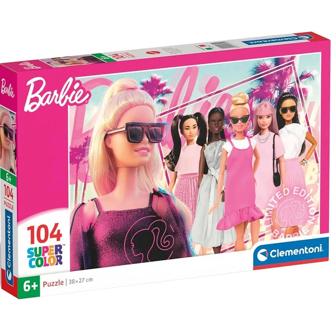 Divatos Barbie 104 db-os Supercolor puzzle – Clementoni
