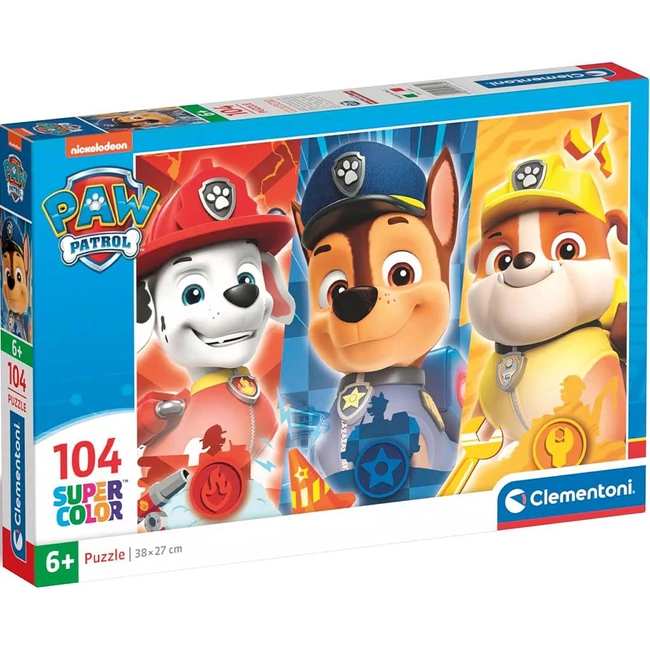 Mancs Őrjárat 104 db-os Supercolor puzzle – Clementoni