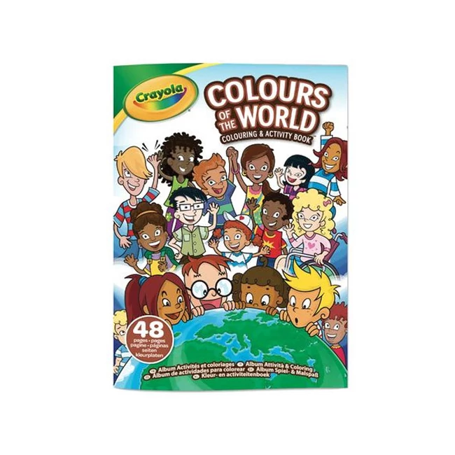 Crayola: Sokszínű Világ – Országok kifestő