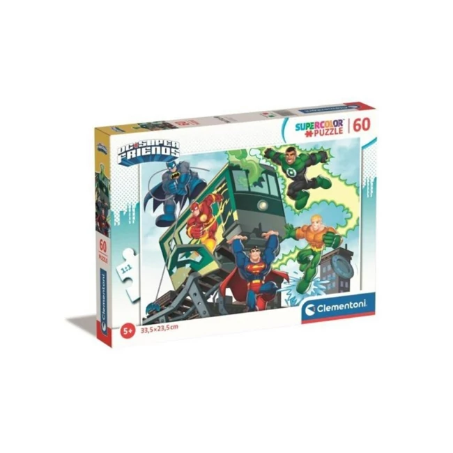 DC Super Friends 60 db-os puzzle – Clementoni