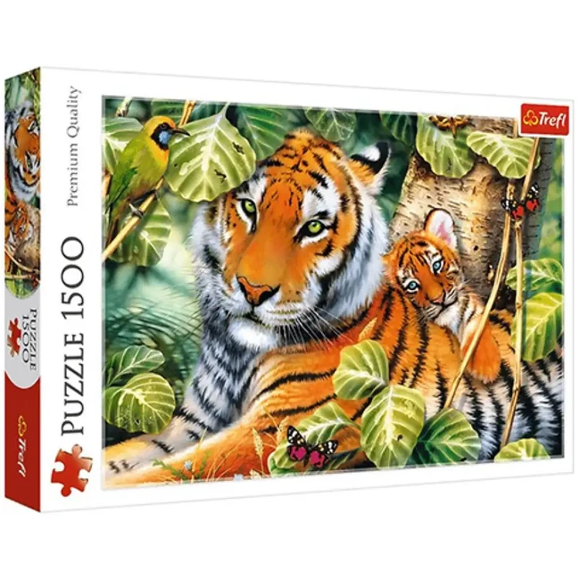 Két tigris 1500 db-os puzzle – Trefl