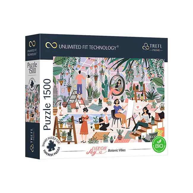 Botanic Vibes 1500 db-os UFT puzzle – Trefl