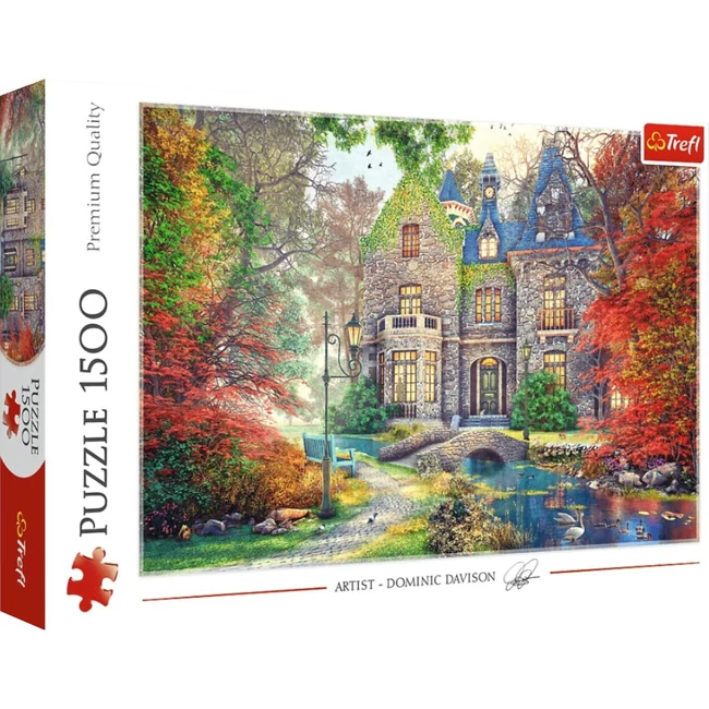 Őszi kastély 1500 db-os puzzle – Trefl