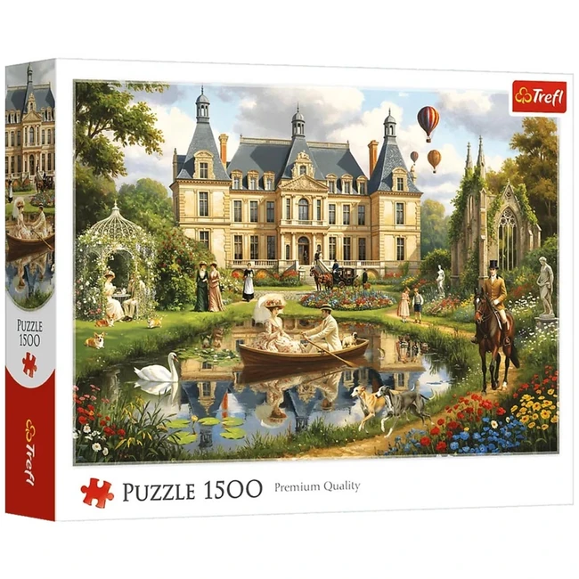 Palota a vízparton - 1500 db-os puzzle - Trefl