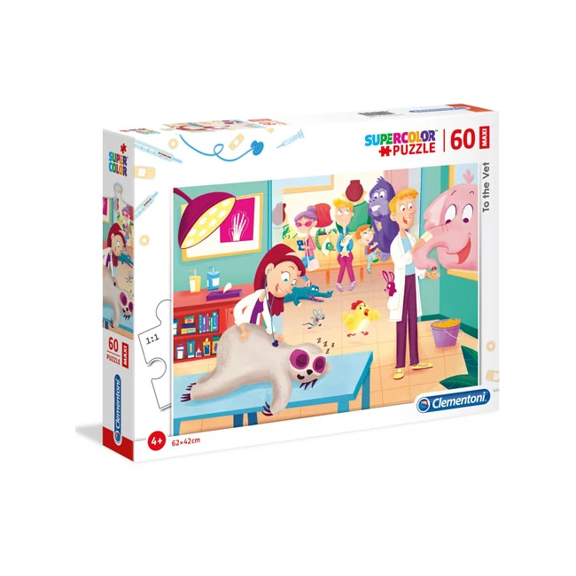 Állatorvos 60 db-os maxi puzzle – Clementoni