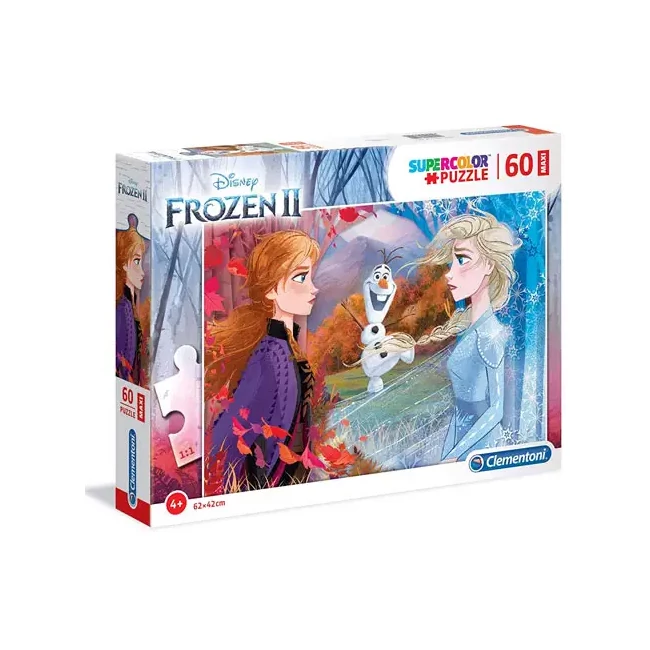 Jégvarázs II. Elza és Anna 60 db-os maxi puzzle – Clementoni