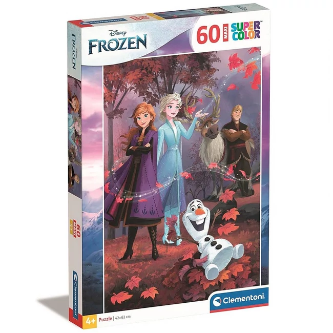 Jégvarázs: Maxi Super Color álló Puzzle 60 darabos – Clementoni