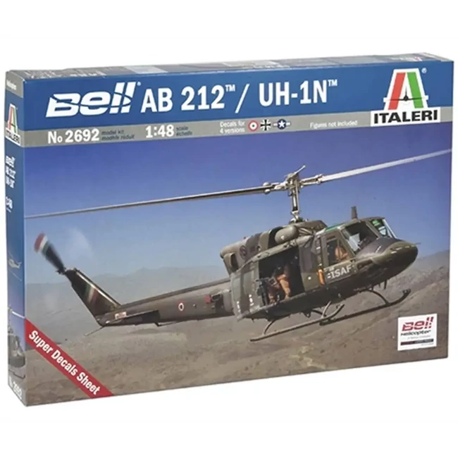Italeri 1/48 AB 212 / UH-1N helikopter makett