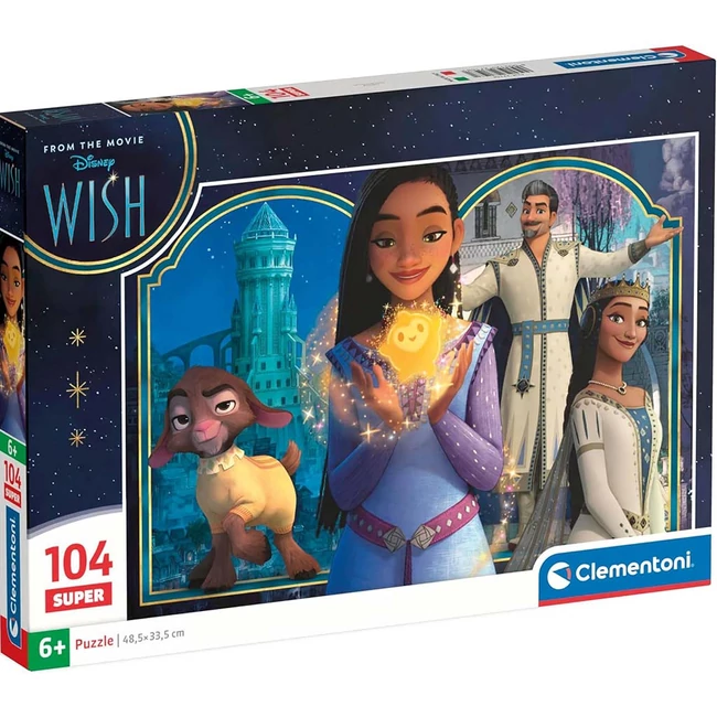 Disney Kívánság 104 db-os Super puzzle – Clementoni