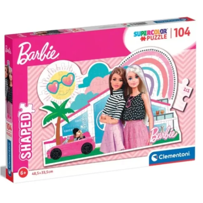 Barbie nyaralója Supercolor 104 db-os puzzle – Clementoni