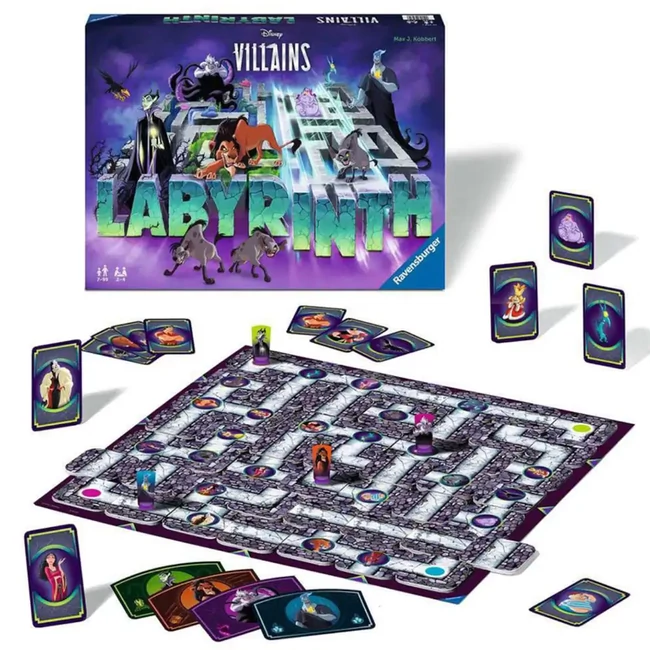 Disney Gazemberek Labirintus társasjáték – Ravensburger