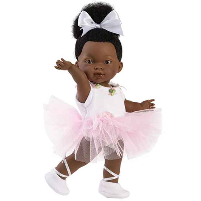 Llorens: Zoé 28 cm-es baba balettruhában