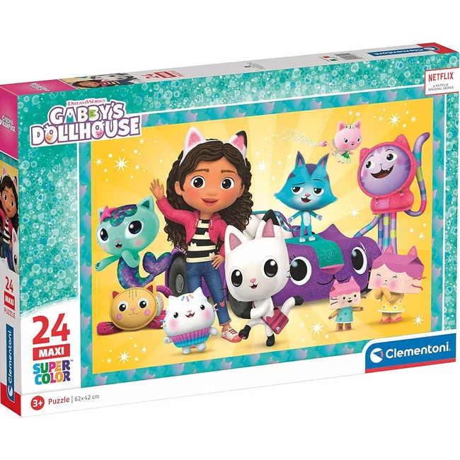 Gabi babaháza 24 db-os maxi supercolor puzzle – Clementoni
