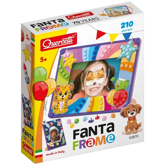 Quercetti: FantaFrame – Képkeret készítő szett kiegészítőkkel