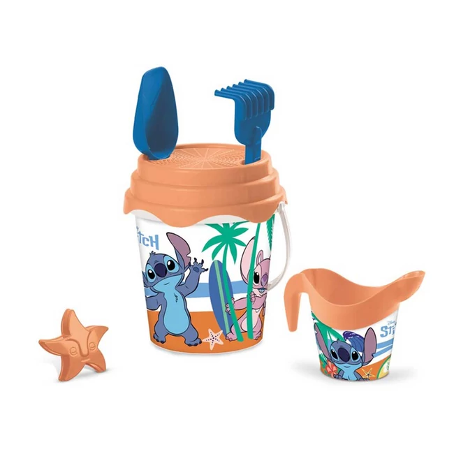 Lilo&amp;Stitch mintás homokozó vödrös szett – Mondo Toys