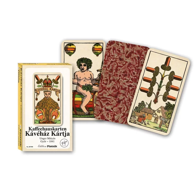 Kávéház kártja – Piatnik