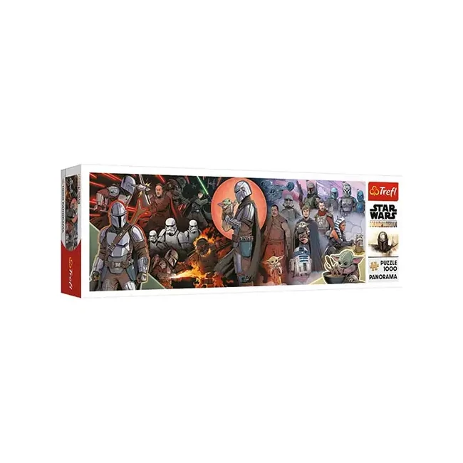 Star Wars: The Mandalorian Panoráma puzzle 1000 db-os – Trefl