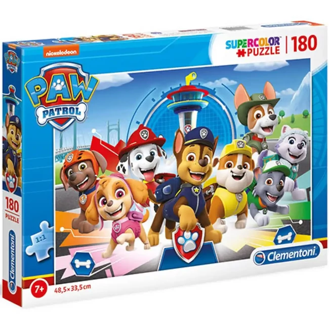 Mancs őrjárat Supercolor puzzle 180 db-os – Clementoni