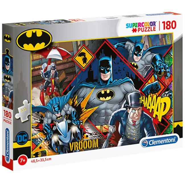 DC Comics Batman Supercolor puzzle 180 db-os – Clementoni