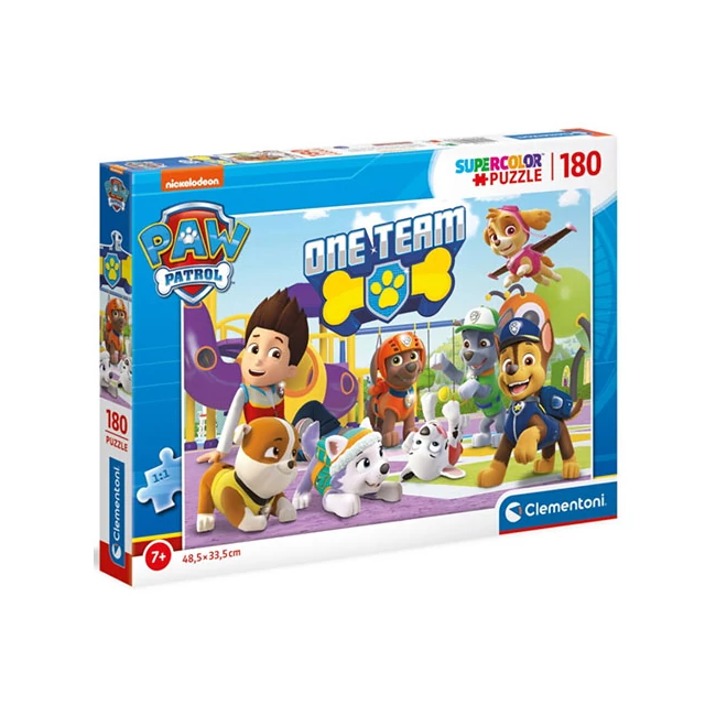Mancs őrjárat One Team Supercolor puzzle 180 db-os – Clementoni