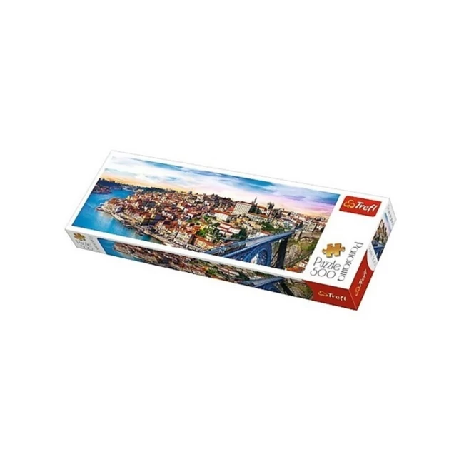 Porto, Portugália Panoráma puzzle 500 db-os – Trefl