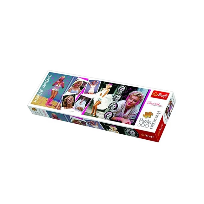 Marilyn Monroe montázs 500 db-os panoráma puzzle – Trefl