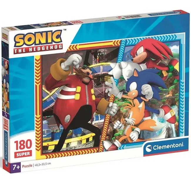 Sonic a sündisznó 180 db-os super puzzle – Clementoni