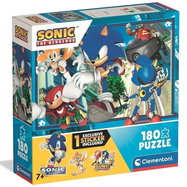 Disney Sonic 3 180 db-os super puzzle – Clementoni