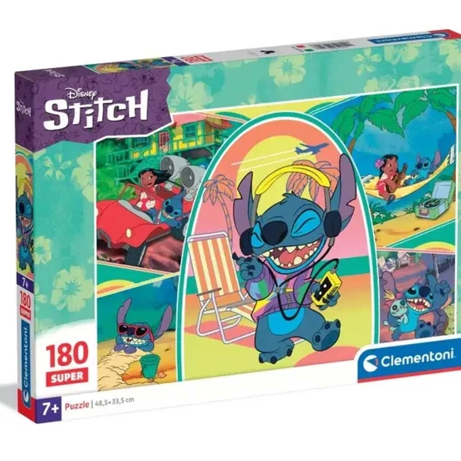 Disney Stitch 180 db-os super puzzle – Clementoni