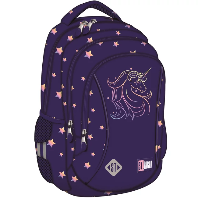 St.Right Unicorn Glow iskolatáska, hátizsák BP26 39x27x17 cm