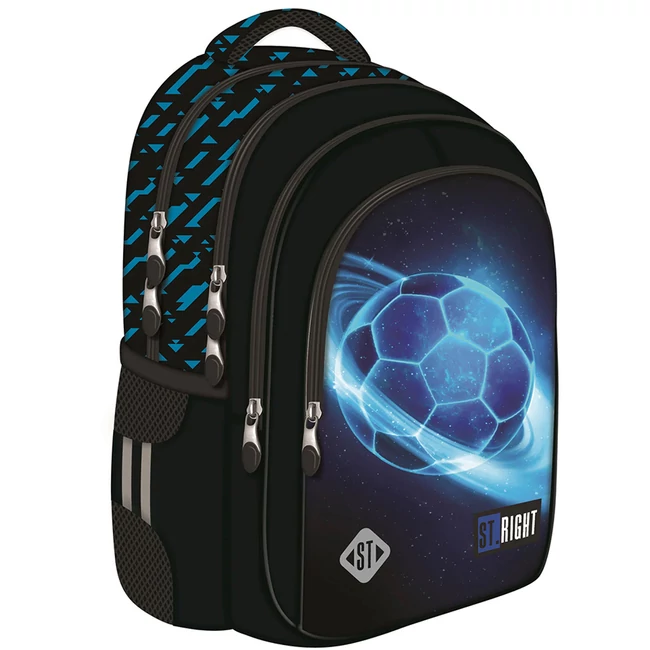 St.Right Cosmic Soccer iskolatáska, hátizsák BP58 40x28x18cm