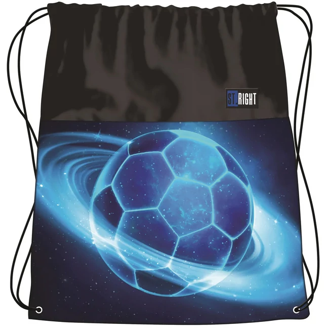 St.Right Cosmic Soccer tornazsák, sportzsák 34x43cm