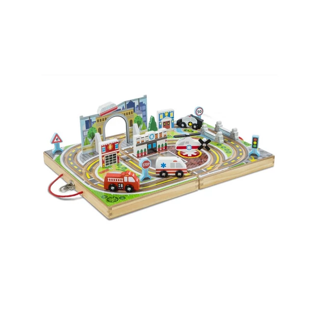 Vidd magaddal fa város játékszett – Melissa &amp; Doug