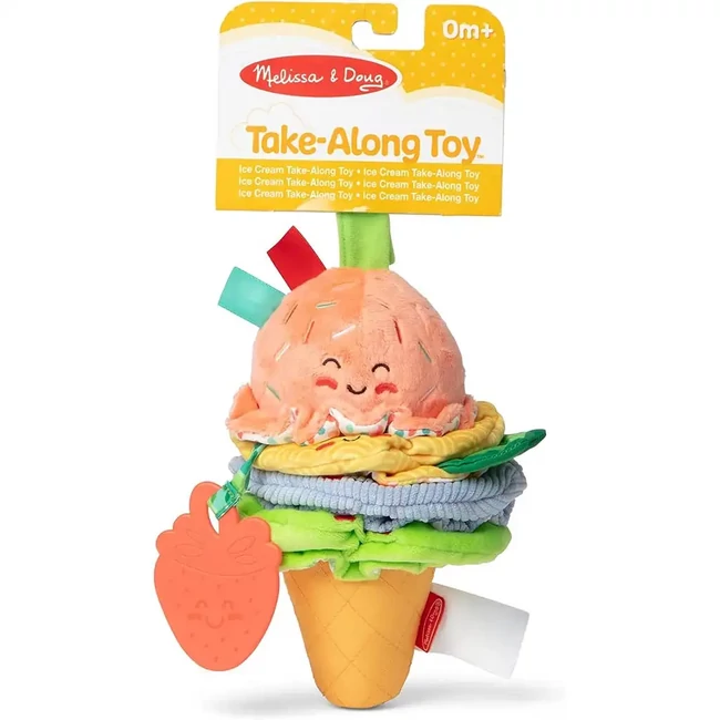 Fagyi alakú rágóka hanggal – Melissa & Doug