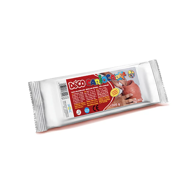 Modellező agyag terrakotta színben 1000g – Carioca