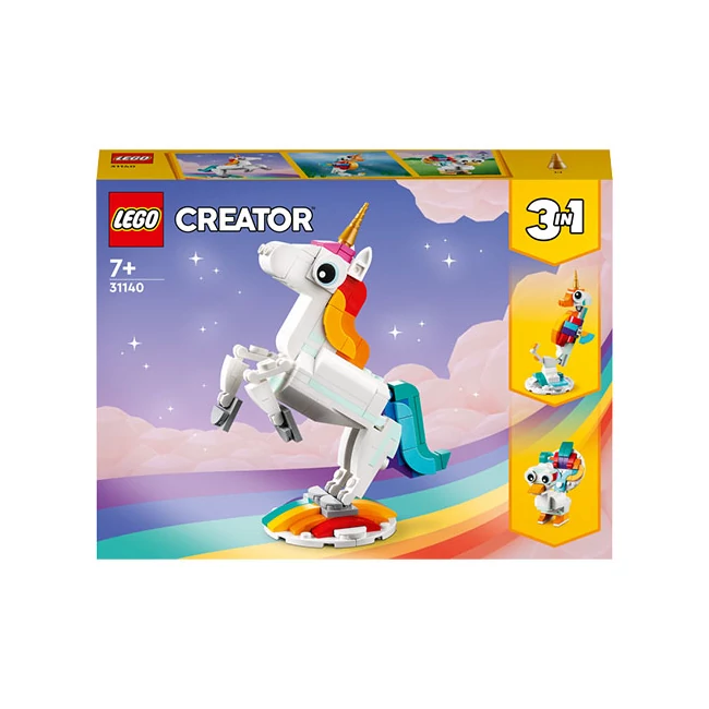 LEGO® Creator: Varázslatos egyszarvú 3 az 1-ben (31140)