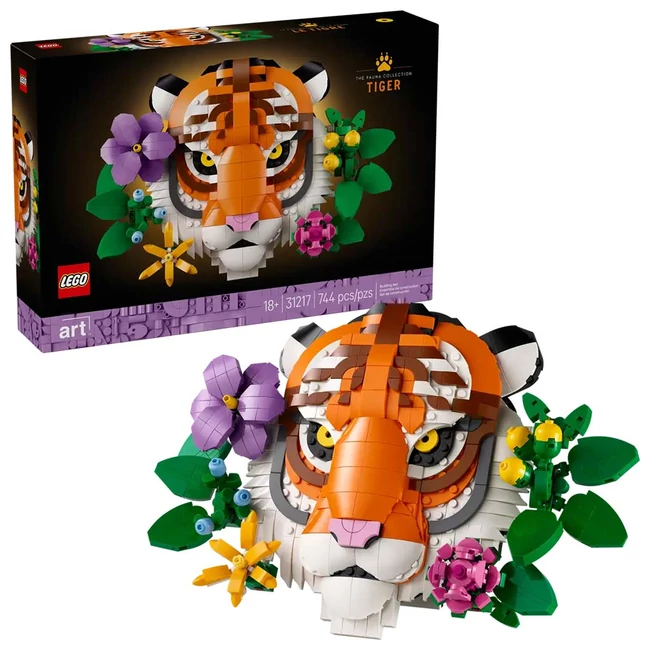 LEGO® Art: A faunagyűjtemény – Tigris (31217)