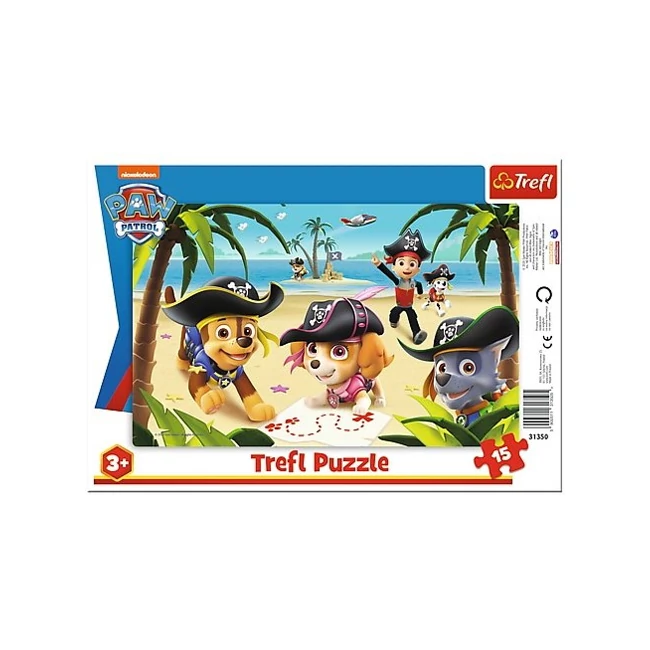 Mancs őrjárat: Barátok 15 db-os keretes puzzle – Trefl