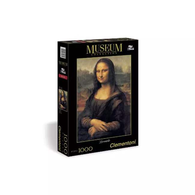 Leonardo da Vinci: Mona Lisa 1000 db-os puzzle – Clementoni