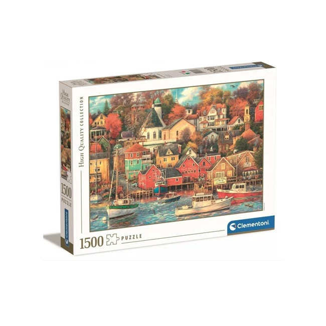 Szép idők a kikötőben HQC 1500 db-os puzzle – Clementoni