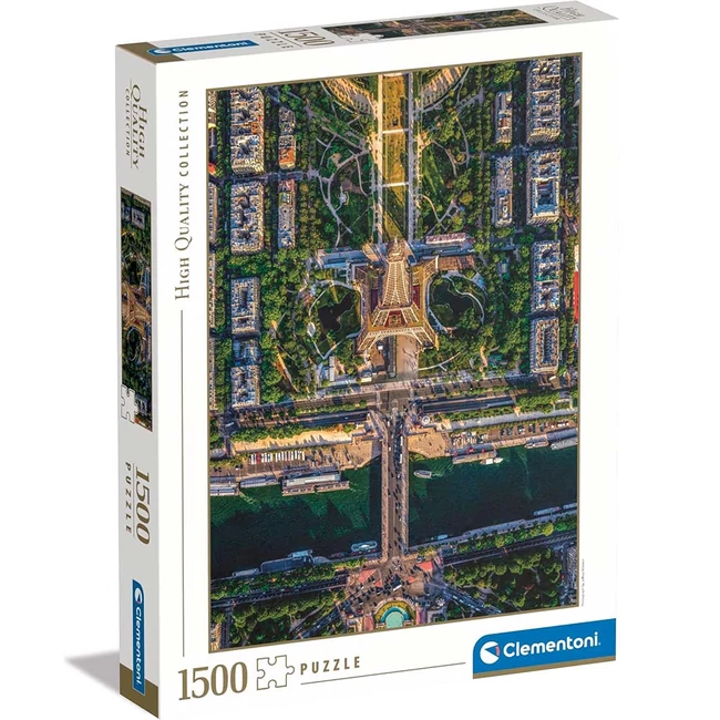 Párizs felett HQC 1500 db-os puzzle – Clementoni