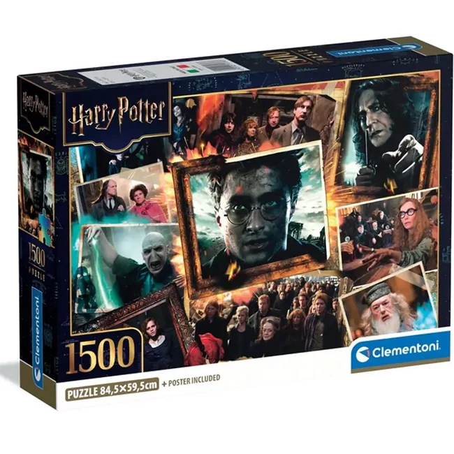 Harry Potter – A varázslat öröksége HQC 1500 db-os compact puzzle – Clementoni
