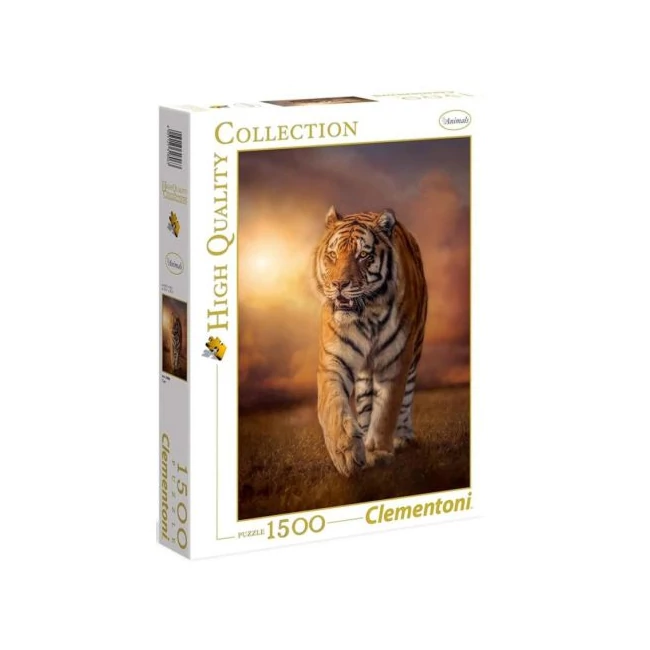 Clementoni: Tigris 1500 db-os puzzle – High Quality Collection